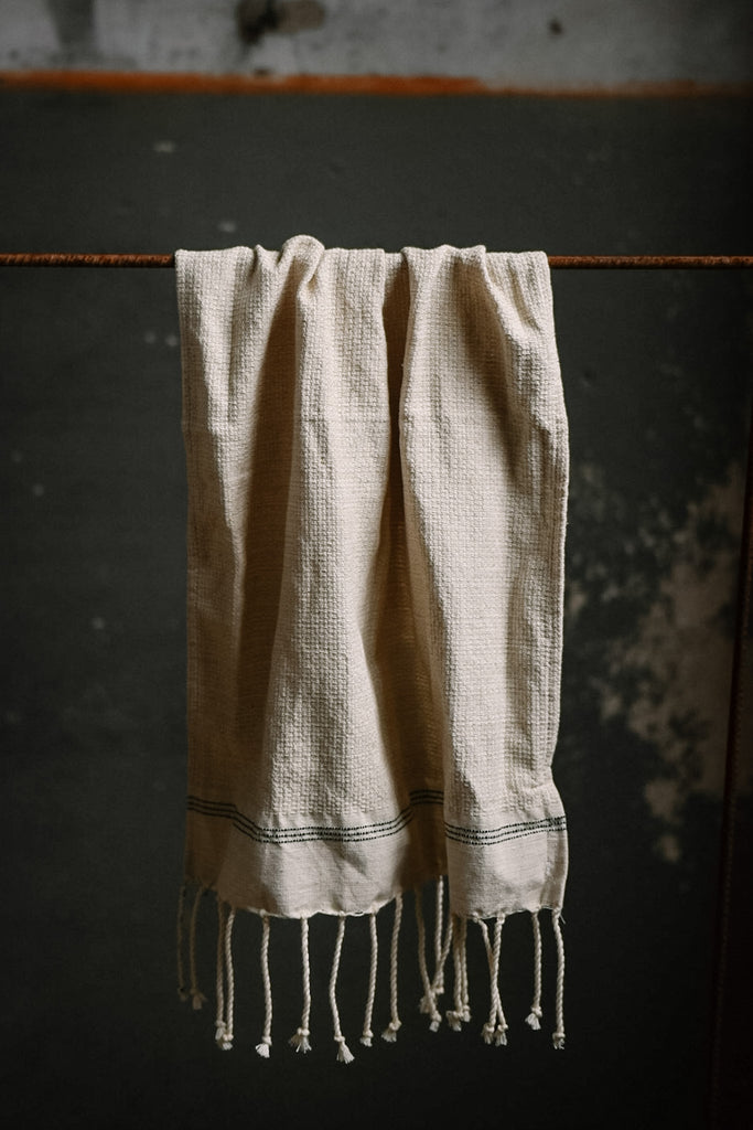 Handduk fouta linnehandduk bomull